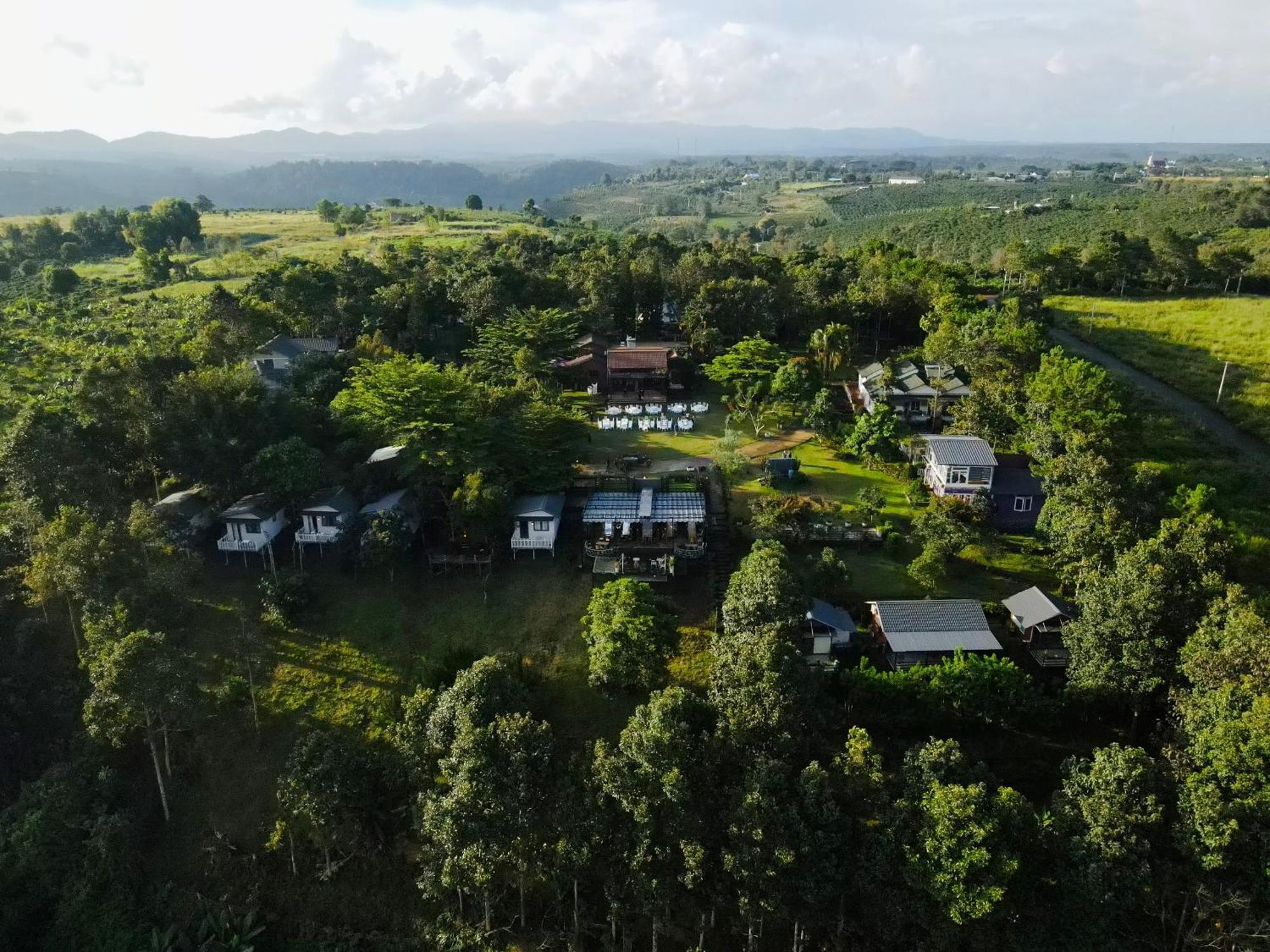 Je T'Aime Villa - Khu Nghi Duong Nha Vuon Nam Giua Thien Nhien Bao La Hoa Co Bao Loc Exteriér fotografie
